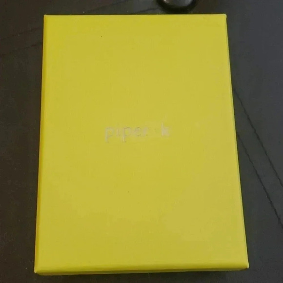 NIB PIPER K NEON MIX HOOP EARRINGS - Picture 3 of 3